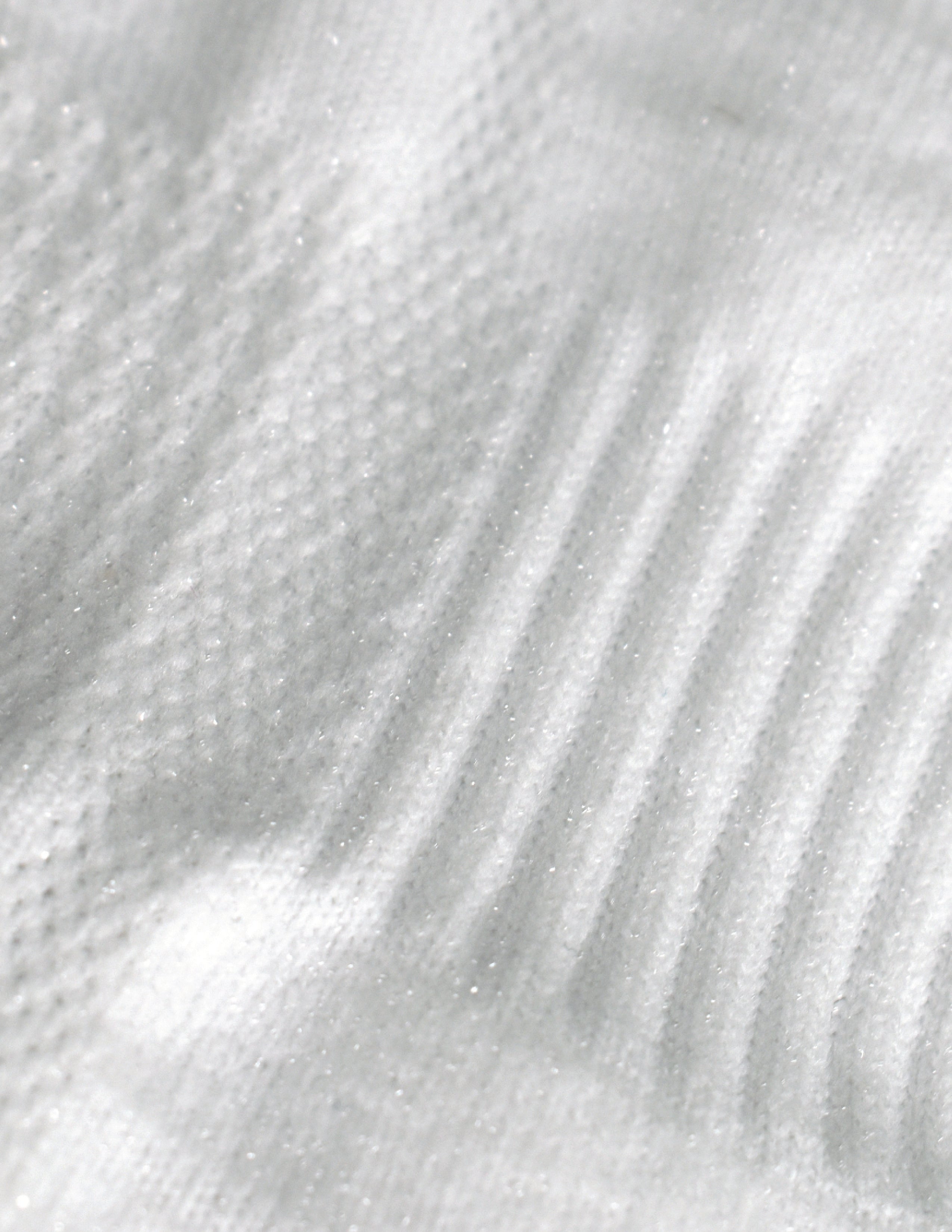 Metallic White Jock Socks